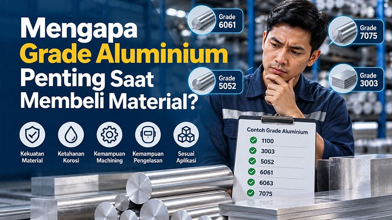 Mengapa Grade Aluminium Penting Saat Membeli Material?