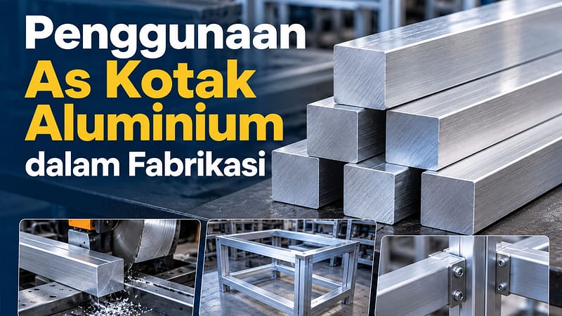Penggunaan As Kotak Aluminium dalam Fabrikasi