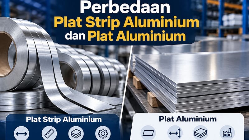 Perbedaan Plat Strip Aluminium dan Plat Aluminium
