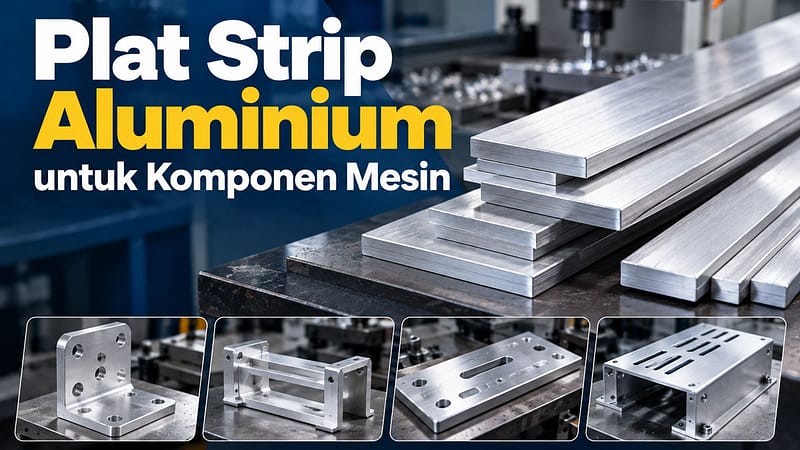 Plat Strip Aluminium untuk Komponen Mesin