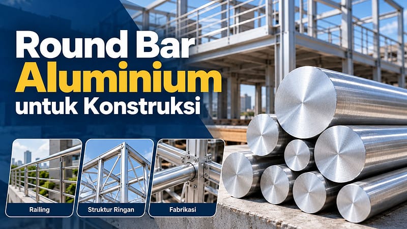 Round Bar Aluminium untuk Konstruksi