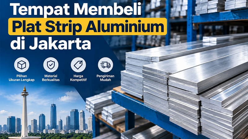Tempat Membeli Plat Strip Aluminium di Jakarta