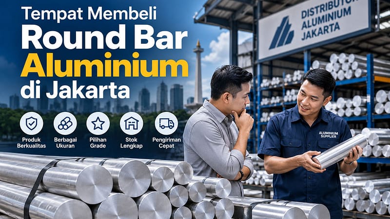 Tempat Membeli Round Bar Aluminium di Jakarta
