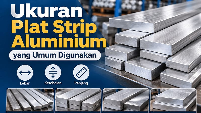 Ukuran Plat Strip Aluminium yang Umum Digunakan